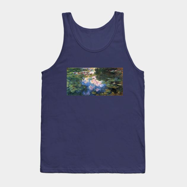 Waterlilies by Claude Monet Tank Top by MasterpieceCafe